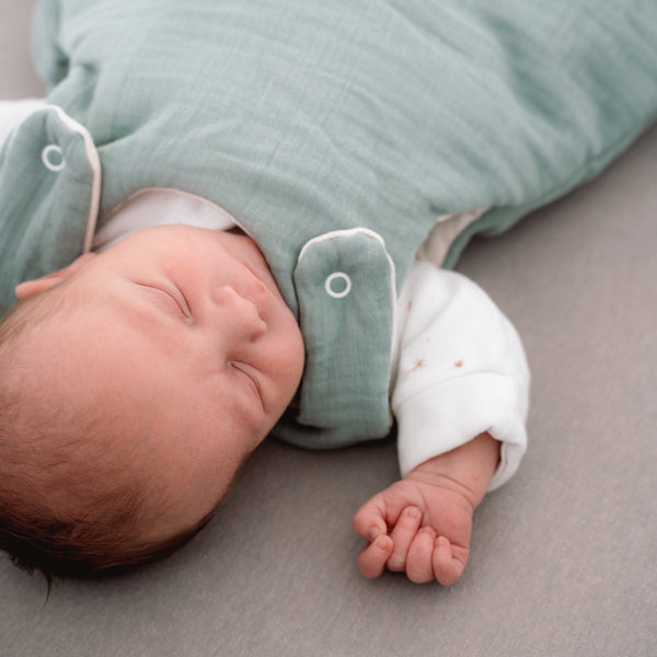Julius Zöllner Musselin Babyschlafsack, Grün Riesige Rabatte