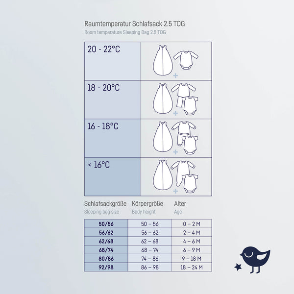 Julius Zöllner Jersey Schlafsack - Twiggy Auslauf