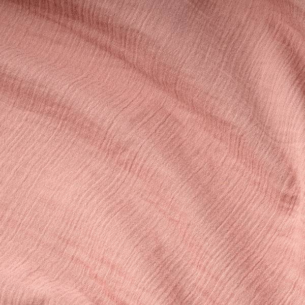 Julius Zöllner Bezug Wickelunterlage/2-Keil-Mulde aus Musselin, Dusty rose Begrenztes Angebot