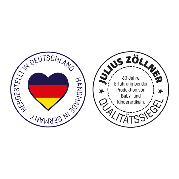 Julius Zöllner Bezug Wickelunterlage/2-Keil-Mulde aus Musselin, Zimt Cyber Monday