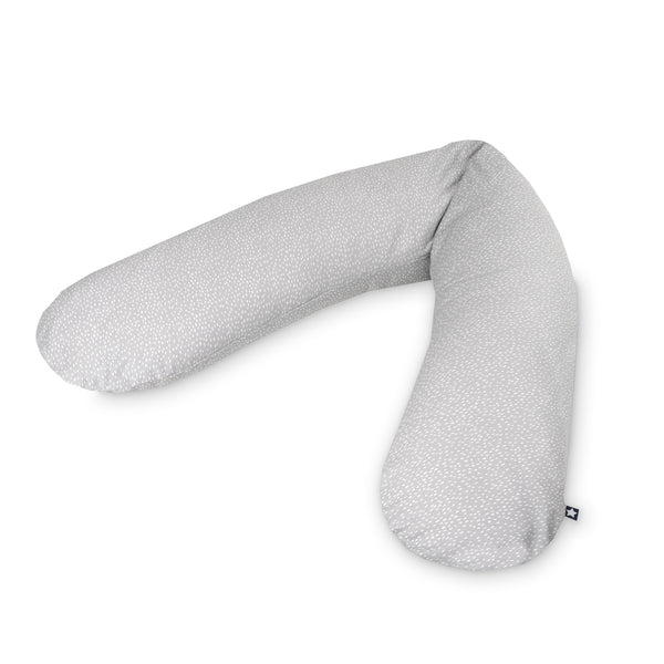Julius Zöllner Jersey Stillkissen Tiny Squares Grey im Angebot