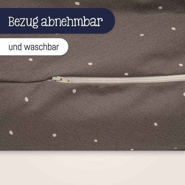 Julius Zöllner Stillkissen mit Knopf, Organic Wild Dots Begrenztes Angebot