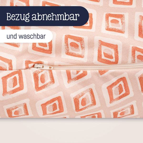 Julius Zöllner Stillkissen mit Knopf, Organic Raute Rabatt