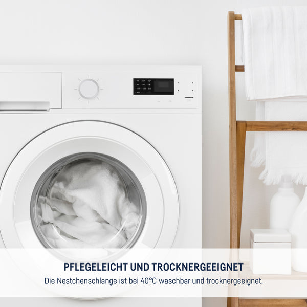 Julius Zöllner Bettschlange uni taupe Weihnachtsangebot