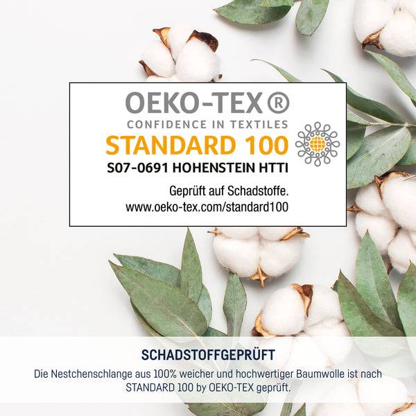 Julius Zöllner Bettschlange uni weiß Osterangebot