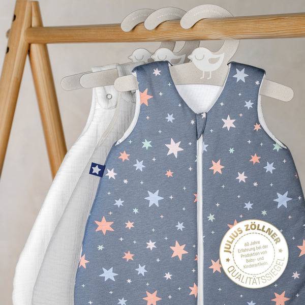 Julius Zöllner Jersey Sommerschlafschlafsack - Shiny Stars zollfrei