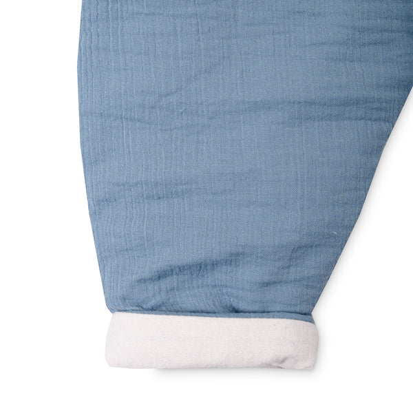 Julius Zöllner Jumper Musselin gefüttert, Blau Günstiger Verkauf