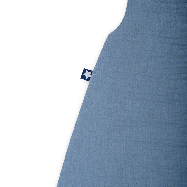 Julius Zöllner Jumper Musselin gefüttert, Blau Günstiger Verkauf