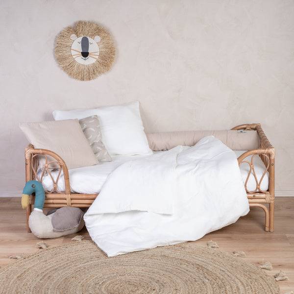 Julius Zöllner Bettwäsche aus Baumwollmusselin, Ivory Online Shopping