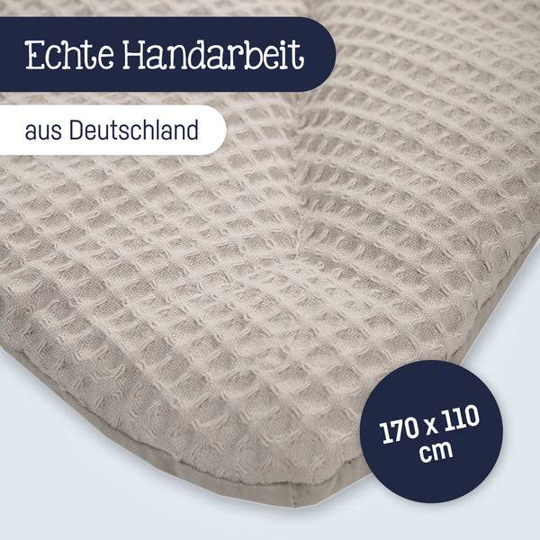 Julius Zöllner Krabbeldecke Blatt, Waffelpiqué Seashell Große Rabatte