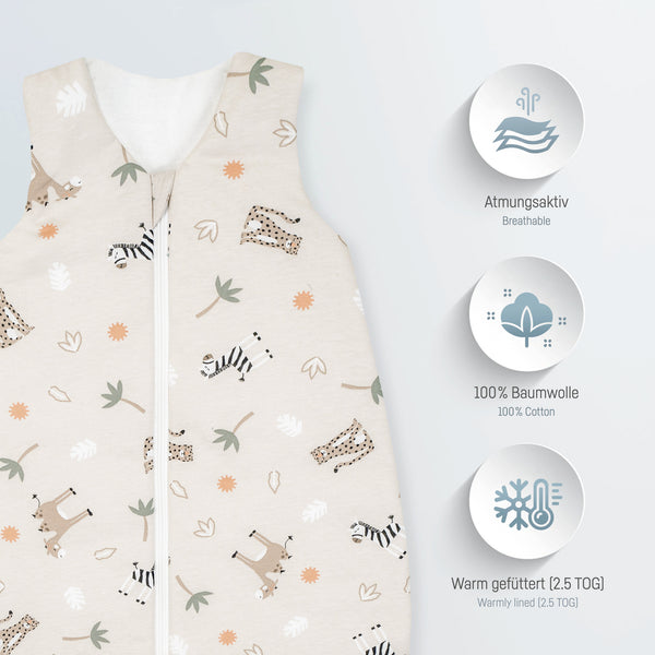 Julius Zöllner Jersey Schlafsack - Savanne Beige Bis zu 50% Rabatt