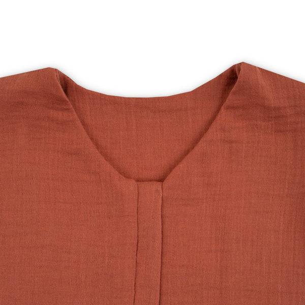 Julius Zöllner Jumper Musselin, Rost Fabrikladen