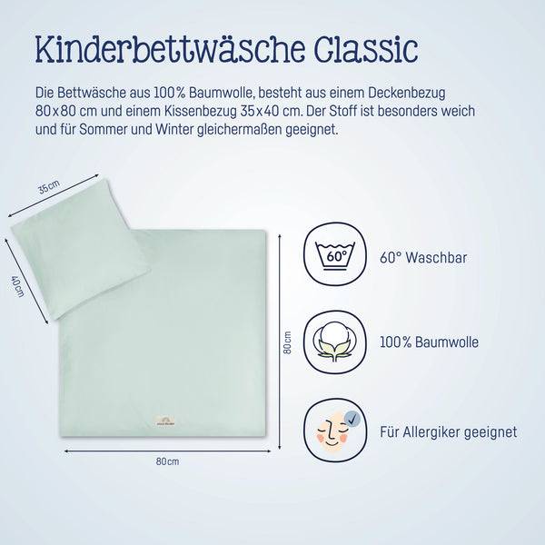 Julius Zöllner Bettwäsche, Uni Aqua Mint Sonderangebot