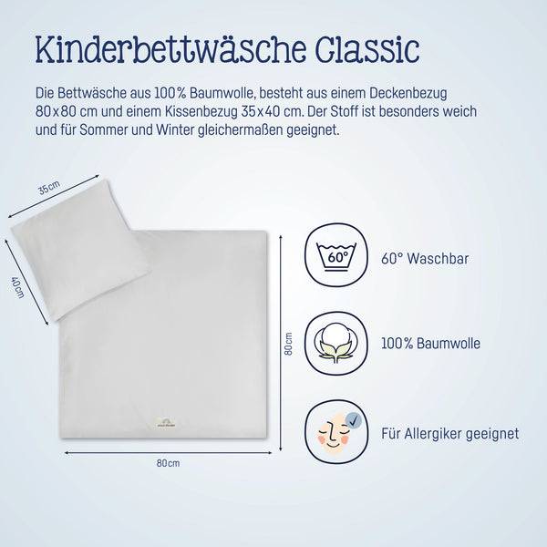 Julius Zöllner Bettwäsche, Uni Light grey Rabatt