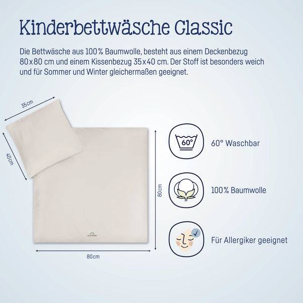 Julius Zöllner Bettwäsche, Uni Taupe Versandkostenfrei