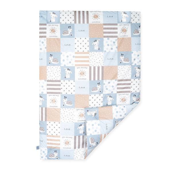 Julius Zöllner Krabbeldecke, Patch Blue Begrenztes Angebot