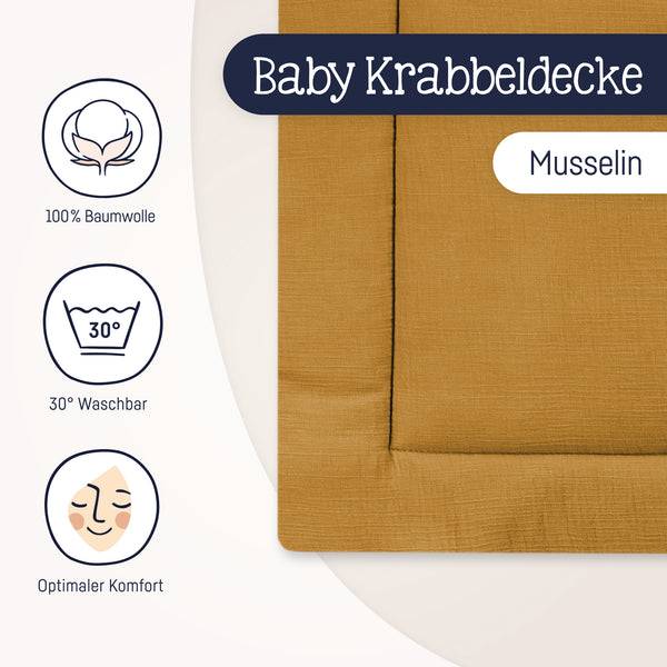 Julius Zöllner Krabbeldecke, zimt Muttertagsangebot