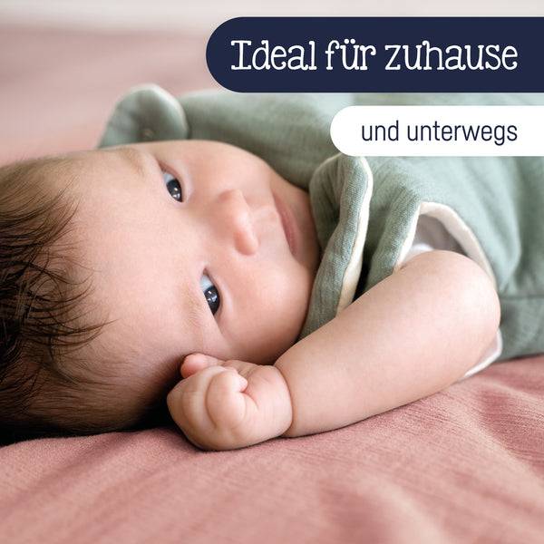 Julius Zöllner Kuscheldecke aus Baumwollmusselin, Dusty Rose Valentinstagsangebot