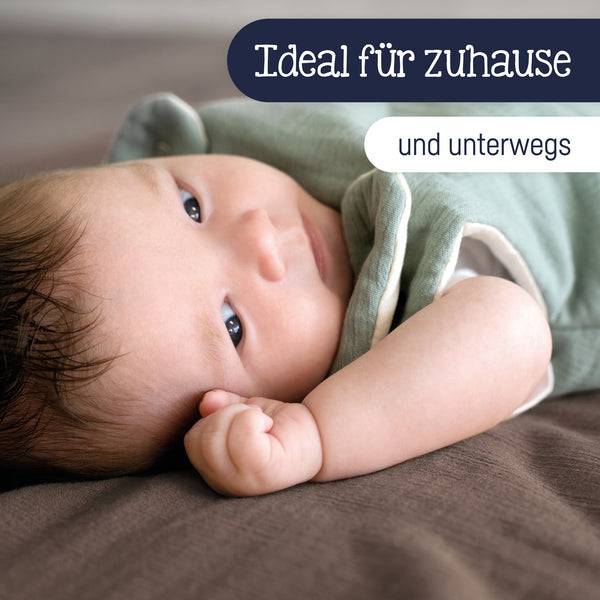 Julius Zöllner Kuscheldecke aus Baumwollmusselin, nougat Top Angebot