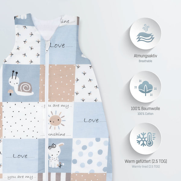 Julius Zöllner Schlafsack - Patch Blue Riesige Ersparnisse