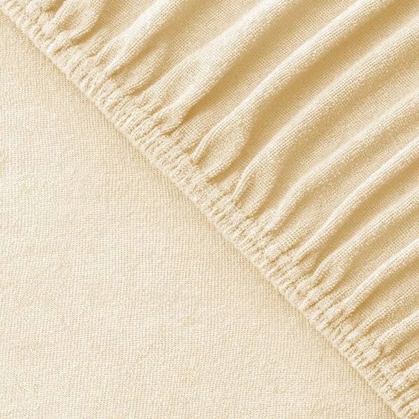 Julius Zöllner Fottee Spannbettlaken für Babymatratzen 60x120 bis 70x140cm, Ecru Wochenangebot
