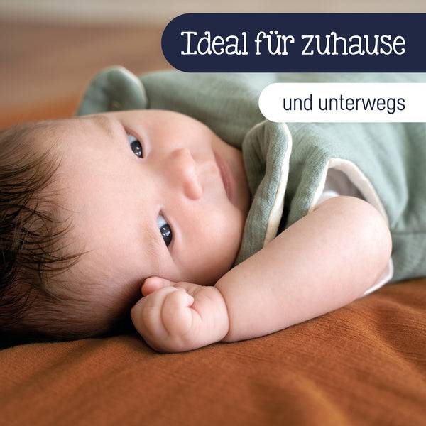 Julius Zöllner Kuscheldecke aus Baumwollmusselin, Rost Nur noch ein Tag übrig