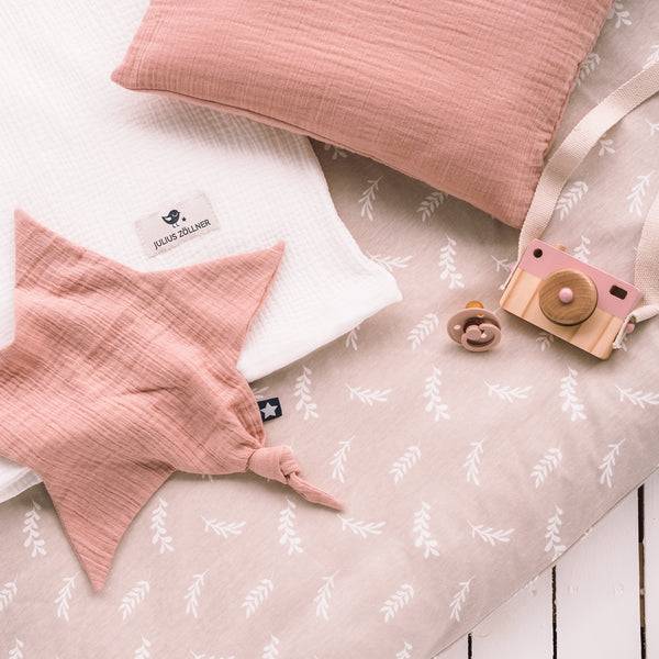 Julius Zöllner Schnuffeltuch dusty rose Clearance-Verkauf