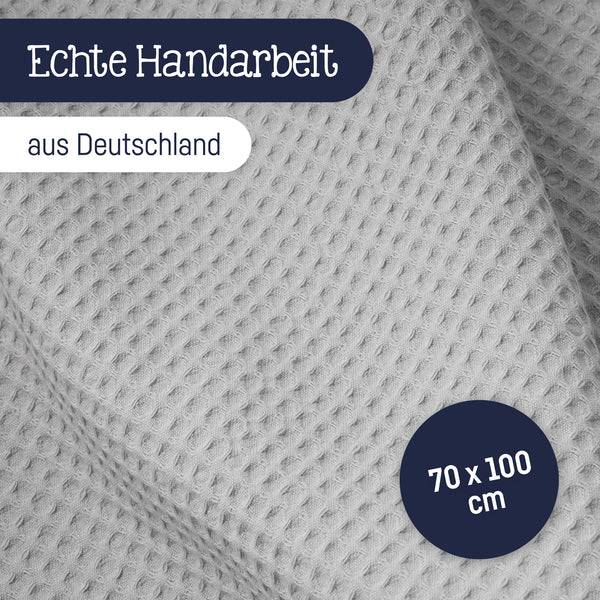 Julius Zöllner Winterdecke, Waffelpiqué Light Grey 2025
