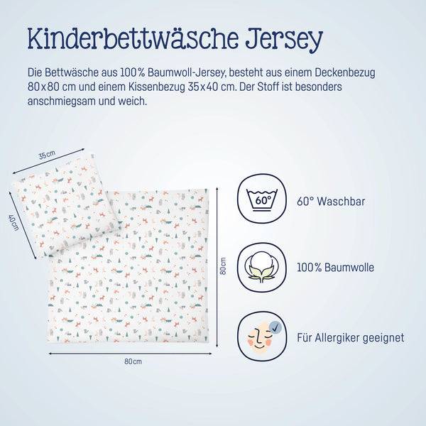 Julius Zöllner Jersey Bettwäsche Little Fox Schlussverkauf