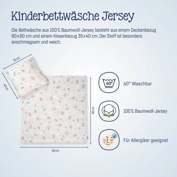 Julius Zöllner Jersey Bettwäsche Savanne Beige Meist gekauft