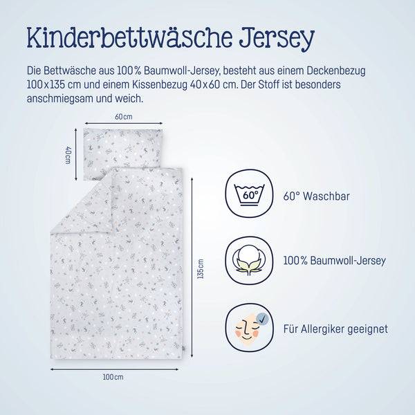 Julius Zöllner Jersey Bettwäsche Savanne Grau Blitzverkäufe