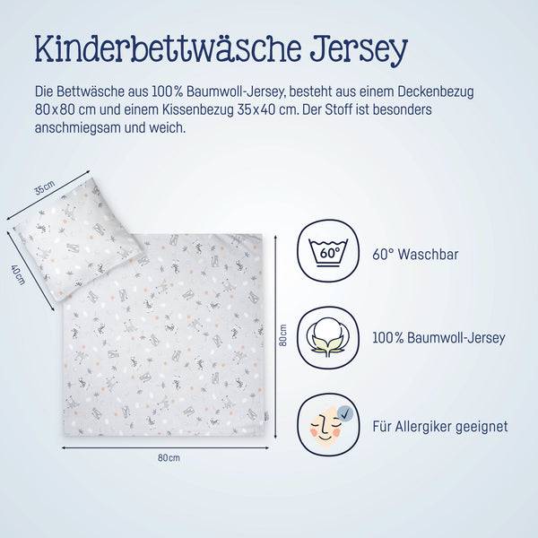 Julius Zöllner Jersey Bettwäsche Savanne Grau Blitzverkäufe