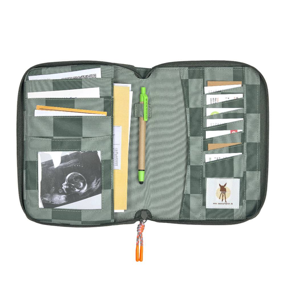 Lässig Mutterpasshülle - Dokumentenmappe, Grün Oliv JETZT KAUFEN