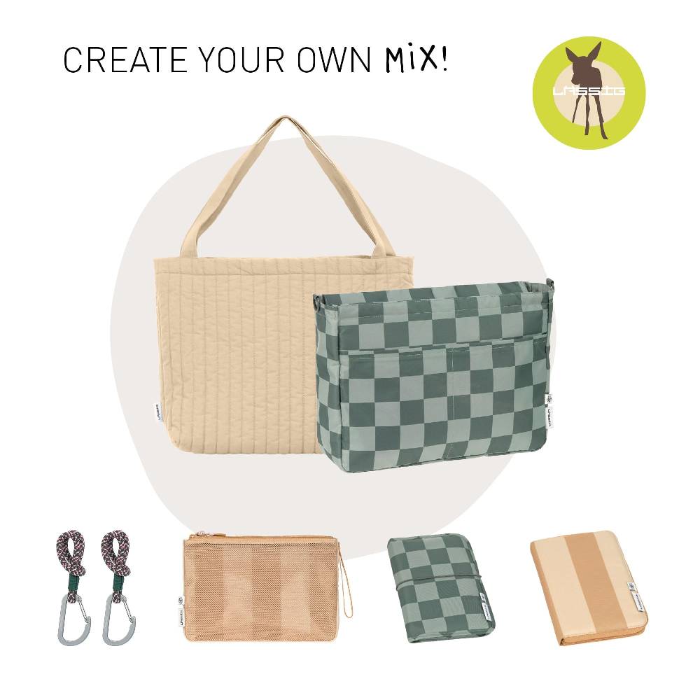 Lässig Shopper MIX - Baumwolle, Beige Zeitbegrenzte Promotion