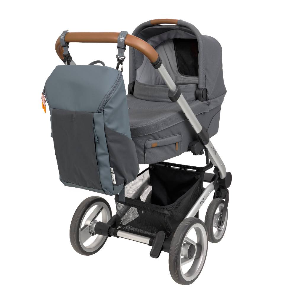 Lässig Wickelrucksack reflektierend - Slender Up Backpack, Anthrazit Bis zu 60% Rabatt