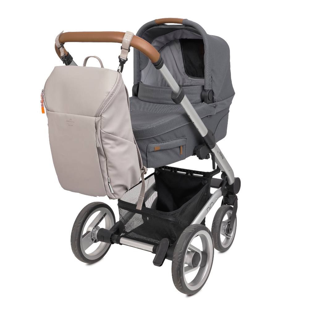 Lässig Wickelrucksack - Slender Up Backpack, Taupe Vierteljährliche Förderung