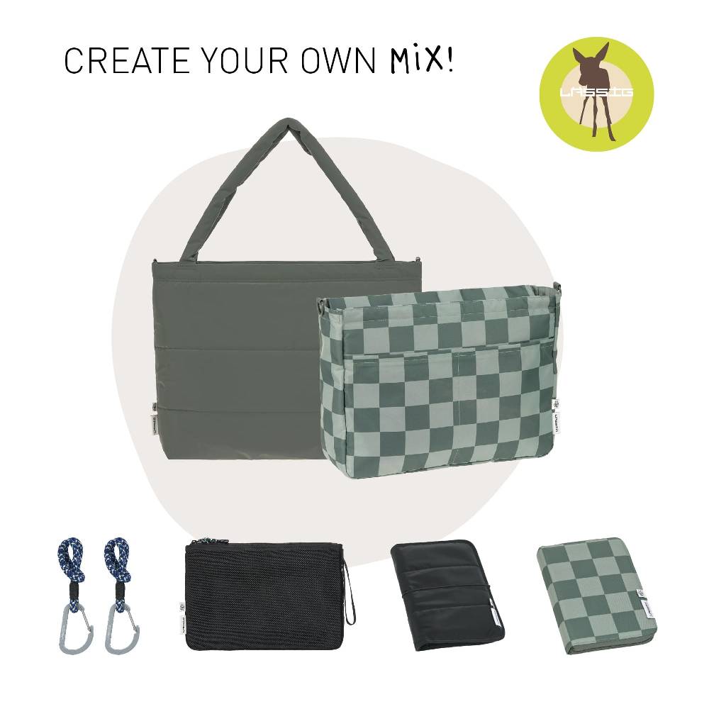 Lässig Shopper MIX, Oliv Riesige Rabatte