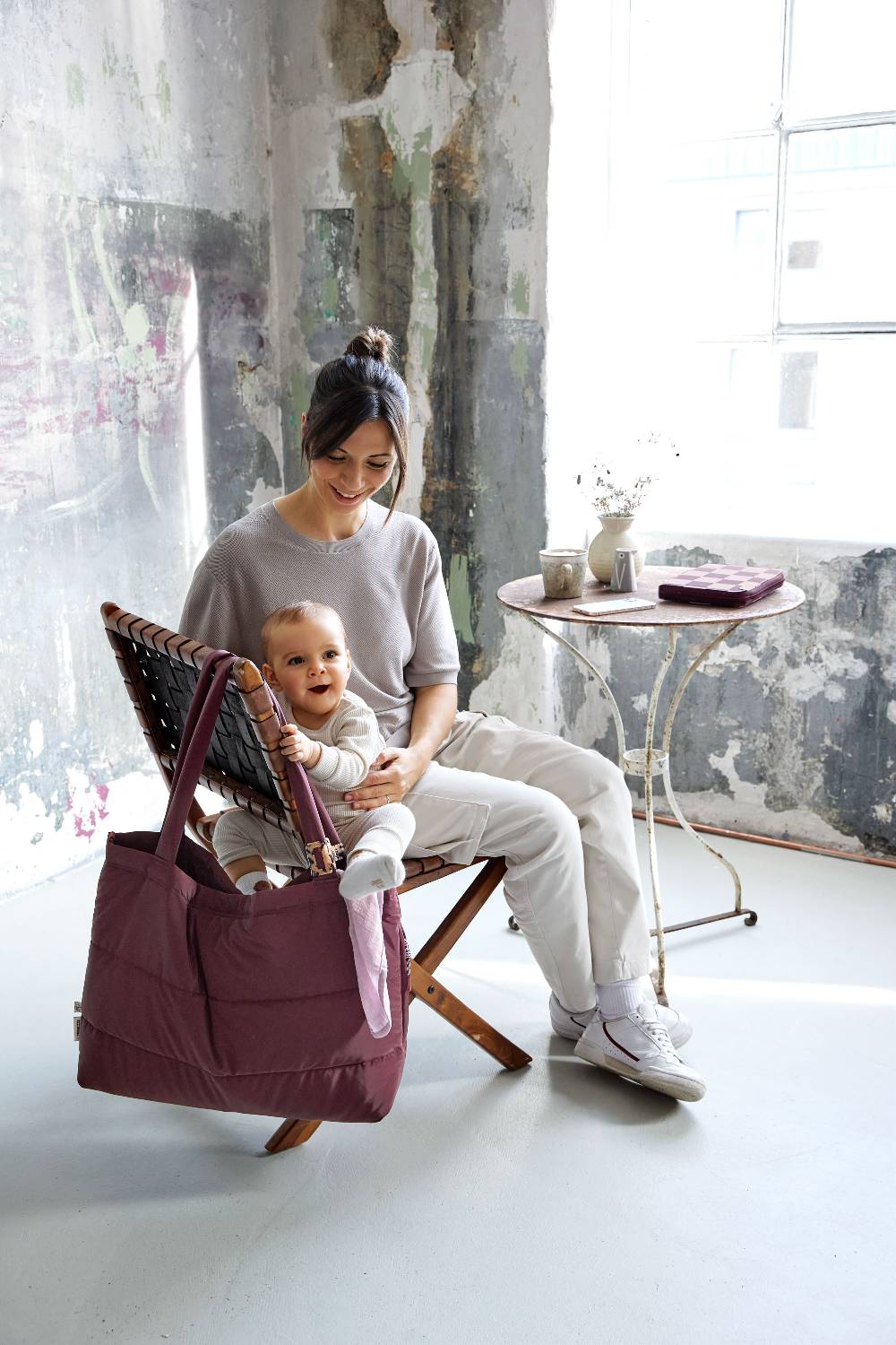 Lässig Shopper MIX, Tiefrot 50% Rabatt mit kostenlosem Versand