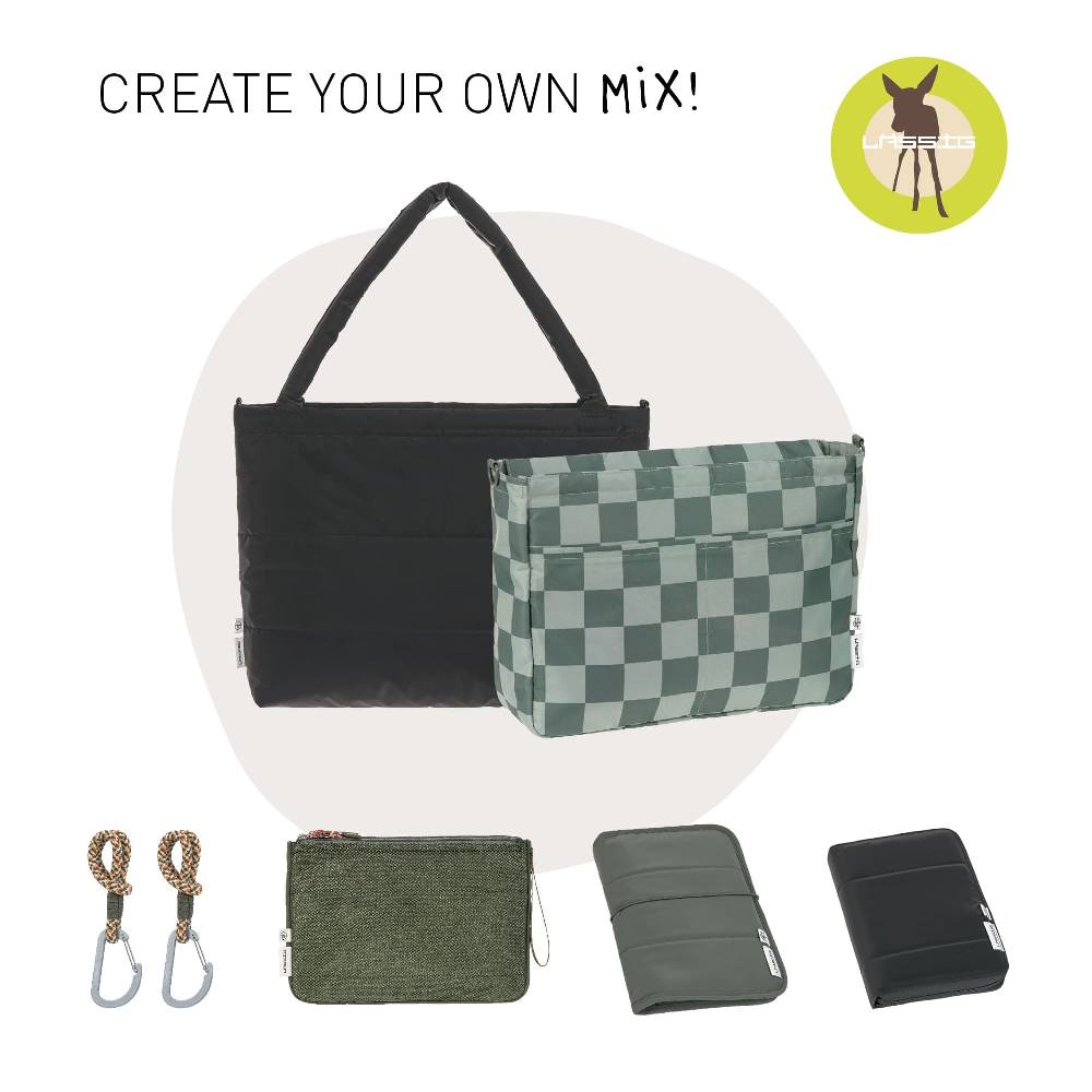 Lässig Shopper MIX, Schwarz Begrenzt auf 3 Tage