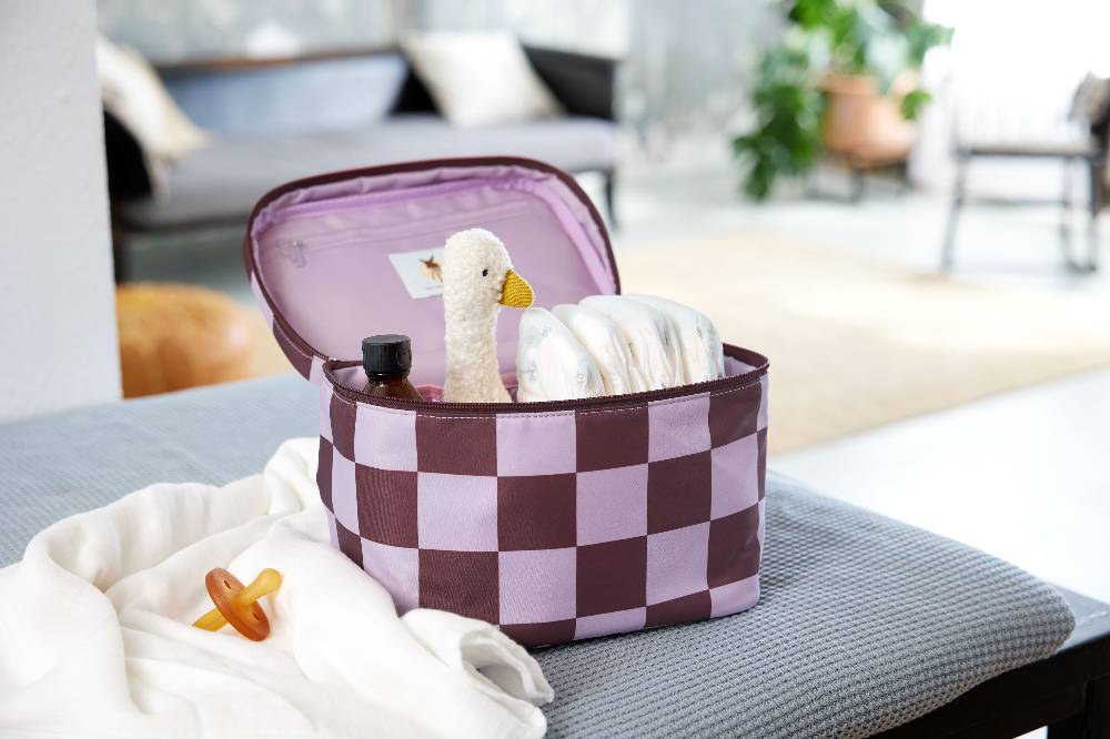 Lässig Wickeltisch Organizer, Tiefrot Lavendel Black Friday Preise