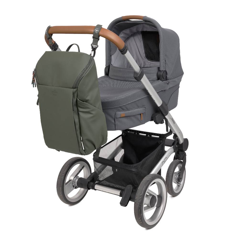 Lässig Wickelrucksack - Slender Up Backpack, Oliv 50% Rabatt für begrenzte Zeit