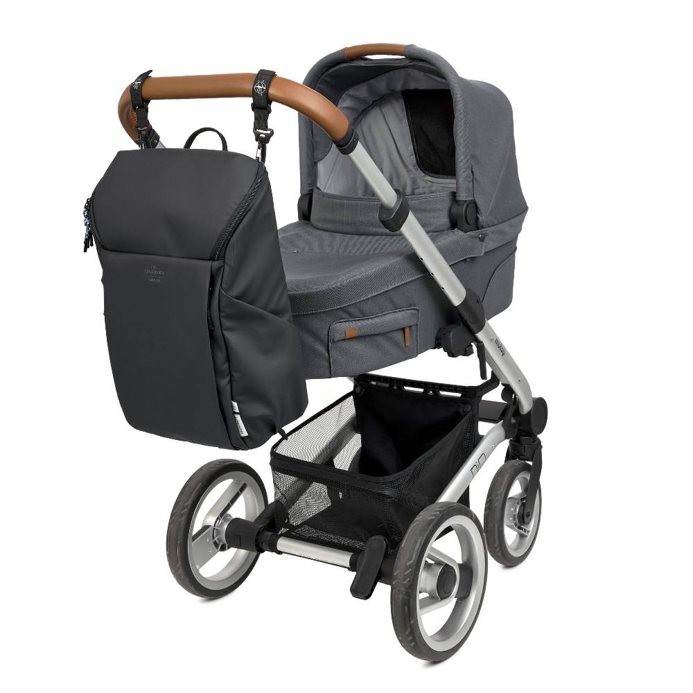Lässig Wickelrucksack - Slender Up Backpack, Schwarz Angebote