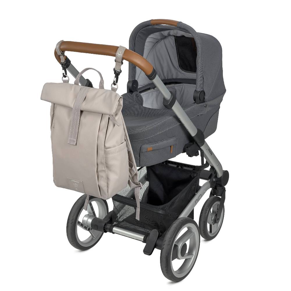 Lässig Wickelrucksack - Rolltop Up Backpack, Taupe (Limited Edition) Hotsell