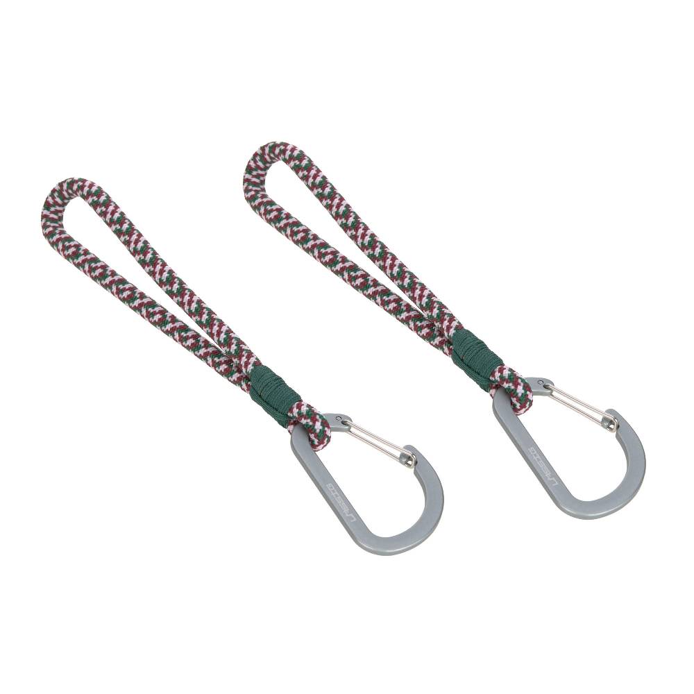 Lässig Kinderwagenhaken 2er Set - Karabiner, Grün Lila Rabatt