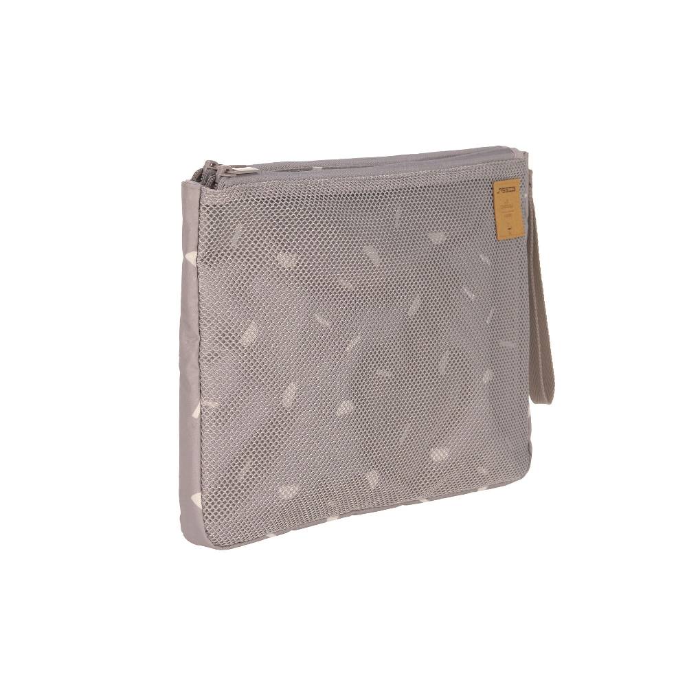 Lässig Windeltasche - Changing Organizer Blocks Taupe, Grau Großer Ausverkauf