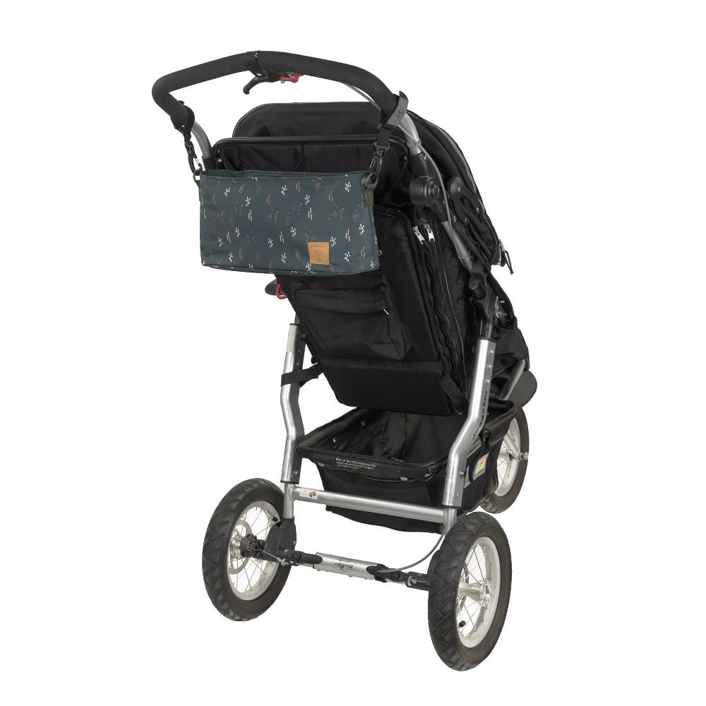 Lässig Kinderwagentasche - Buggy Organizer, Blobs Forest Flash Sale