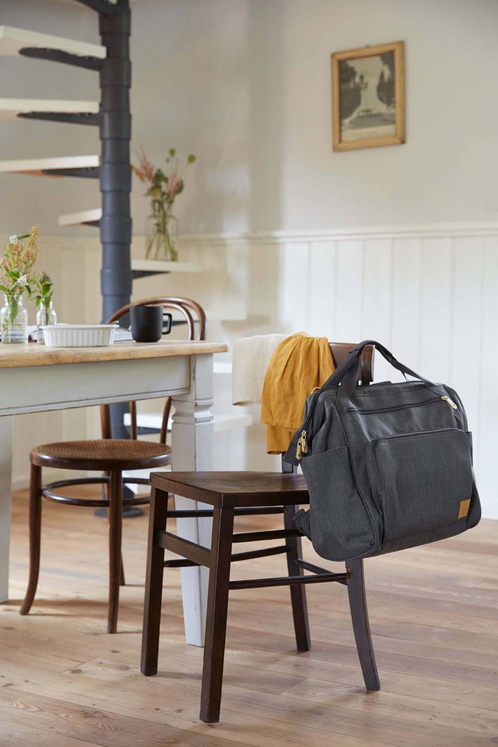 Lässig Wickelrucksack Zwillinge - Goldie Twin Backpack, Anthracite Preisnachlass