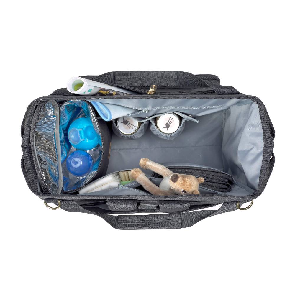 Lässig Wickelrucksack Zwillinge - Goldie Twin Backpack, Anthracite Preisnachlass