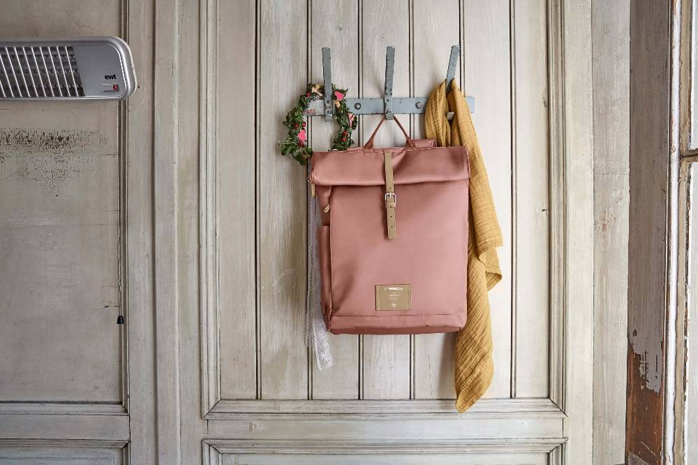 Lässig Wickelrucksack - Rolltop Backpack, Cinnamon Weihnachtsangebot