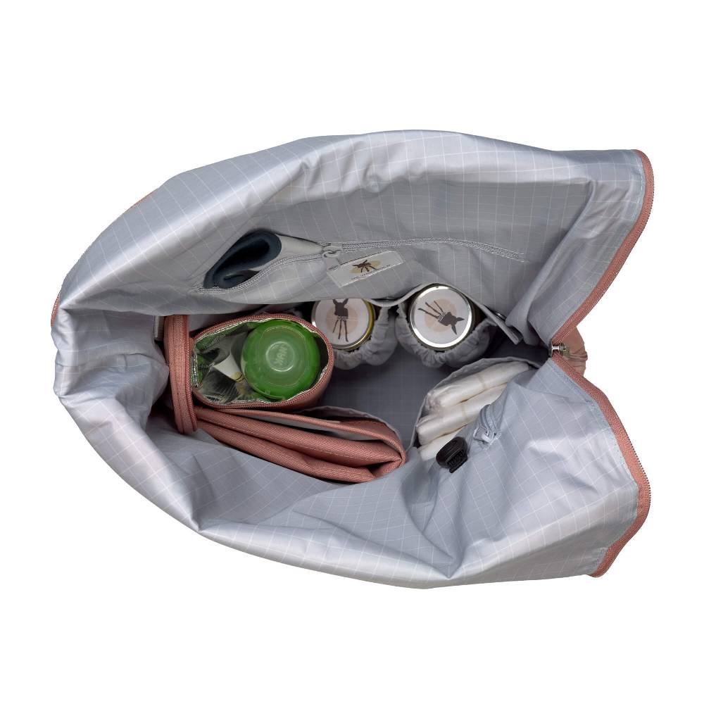Lässig Wickelrucksack - Rolltop Backpack, Cinnamon Weihnachtsangebot